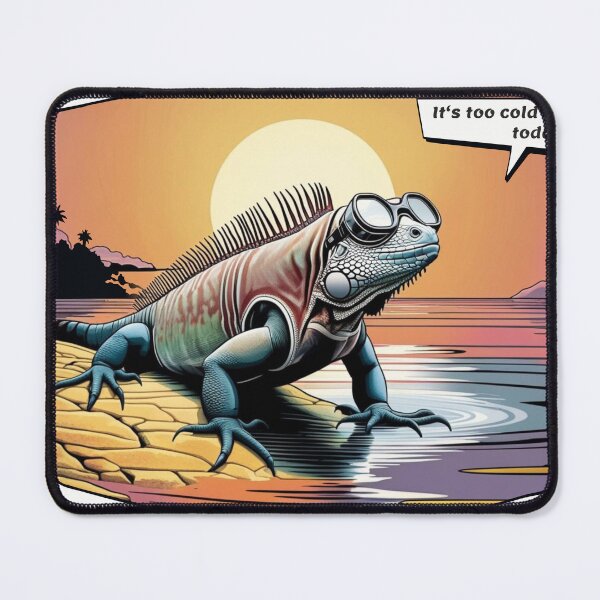 Item preview, MUSCHi DIVERS 2025 Galapagos Animals - Too cold designed and sold by djmuji.