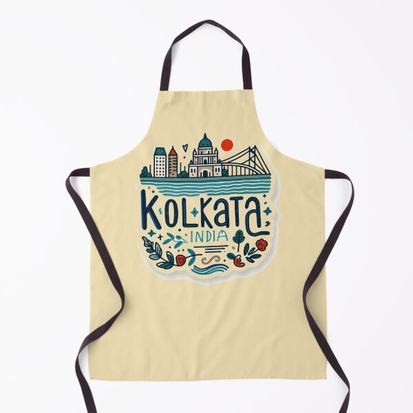 Artikelvorschau, Kolkata Indien Minimalistischer Aquarell-Stadtbild-Aufkleber, entworfen und verkauft von PaintMeWorld.