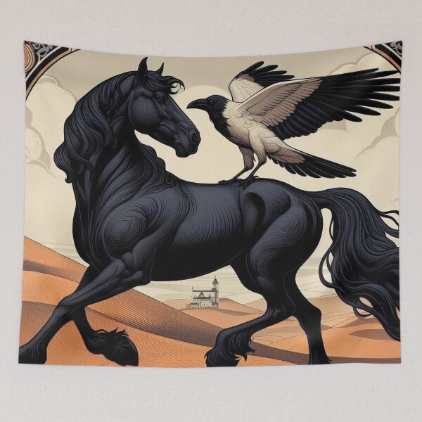 Item preview, Horse and Crow designed and sold by RaF71PrO.
