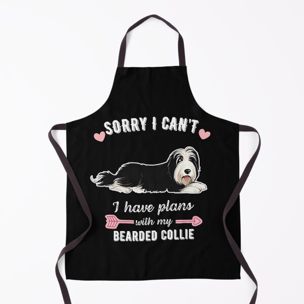 Item preview, Sorry I Can't, I Have Plans With My Bearded Collie – Fluffy & Fun Herding Dog Design designed and sold by GoodyPaws.