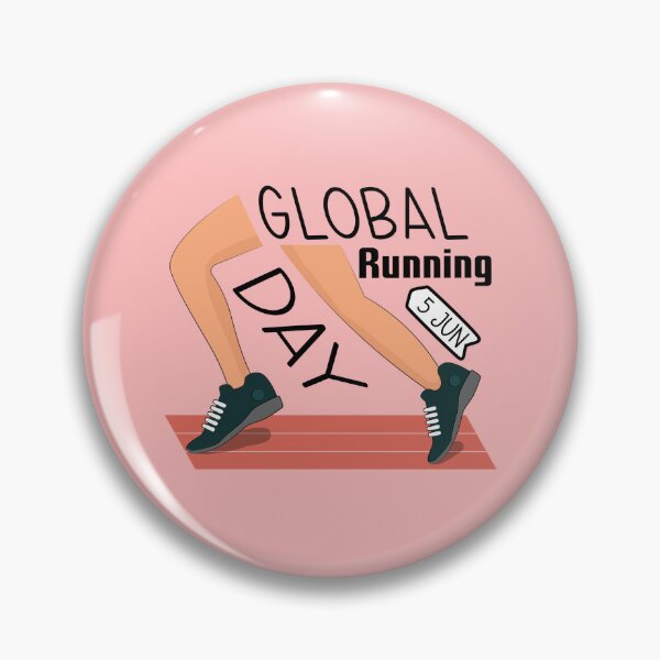 Item preview, 5 June Global Running Day - Wacky Holidays designed and sold by ChemicalXShop.