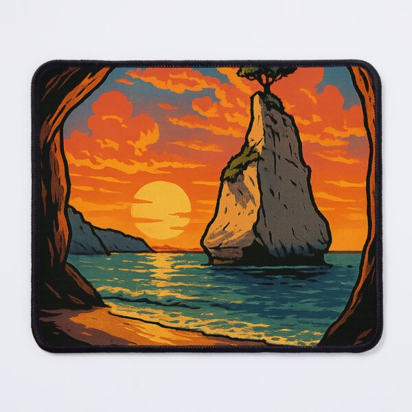 Item preview, Cathedral Cove – Scenic Coastal Gem of the Coromandel Peninsula designed and sold by Places On Earth.