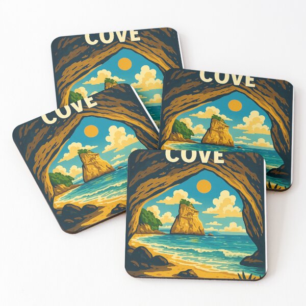 Item preview, Cathedral Cove – Iconic Archway and Ocean Vista in New Zealand designed and sold by Places On Earth.