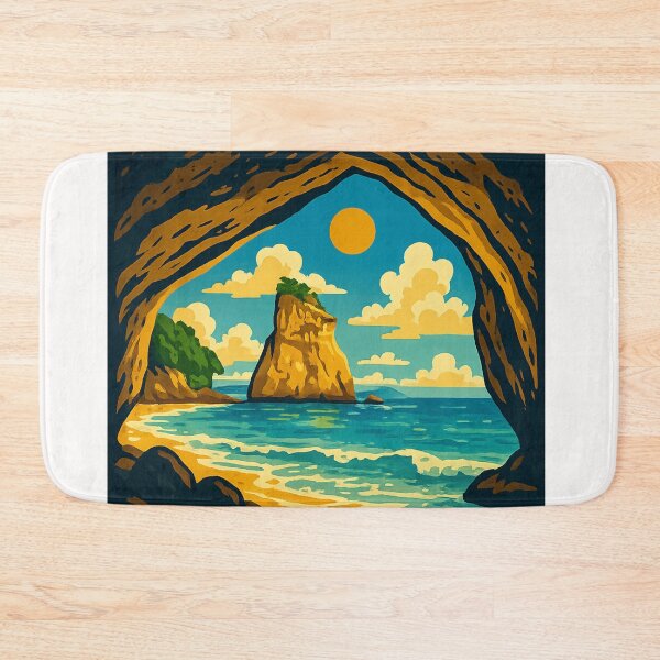 Item preview, Cathedral Cove – Iconic Archway and Ocean Vista in New Zealand designed and sold by Places On Earth.