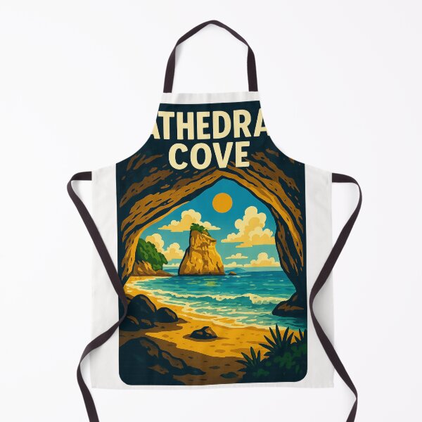 Item preview, Cathedral Cove – Iconic Archway and Ocean Vista in New Zealand designed and sold by Places On Earth.