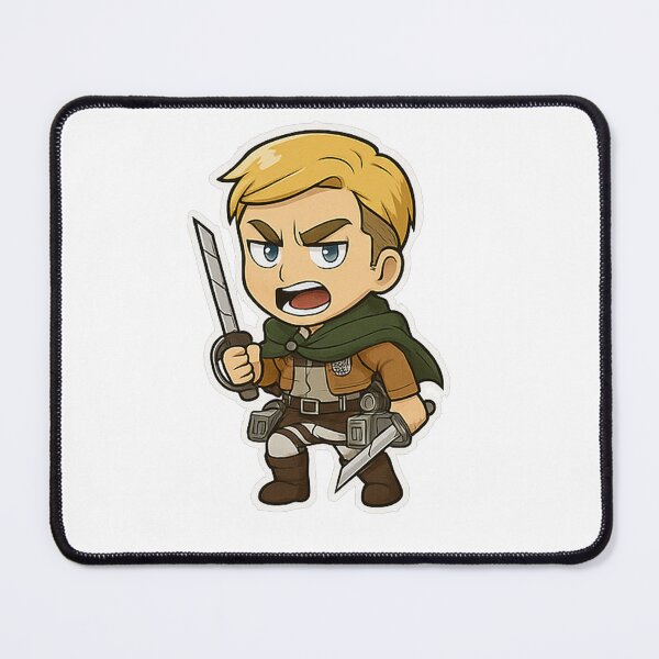 Item preview, Erwin Smith Chibi Attack on Titan designed and sold by KrayArt.