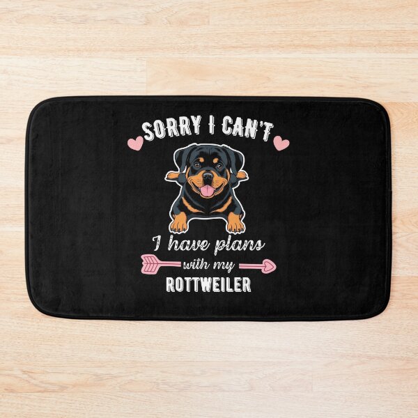 Item preview, Sorry I Can't, I Have Plans With My Rottweiler – Loyal Guardian Dog Design designed and sold by GoodyPaws.