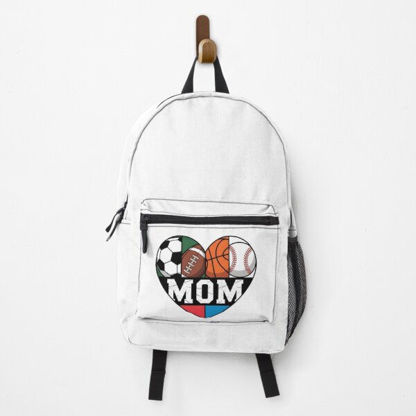 Item preview, Multi-Sport Heart MOM Soccer, Football, Basketball, Baseball designed and sold by Fragy72.