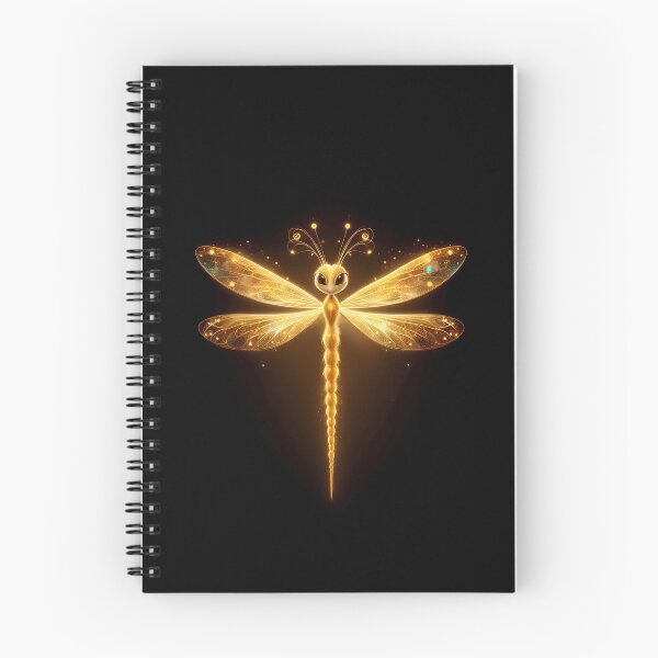 Item preview, Mystical Golden Dragonfly –  Forest Guardian designed and sold by SolaoLab.