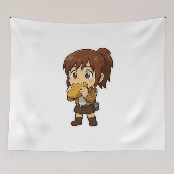Item preview, Sasha Chibi Attack on Titan designed and sold by KrayArt.