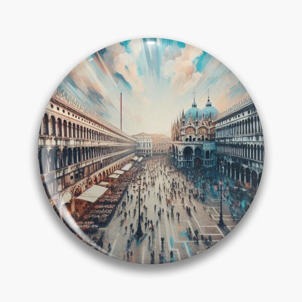 Item preview, Liveliness on St. Mark's Square Venice designed and sold by Sigtrix.