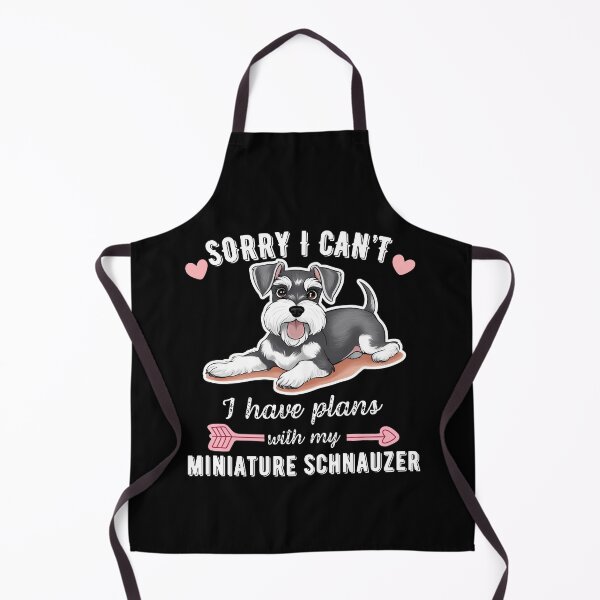 Item preview, Sorry I Can't, I Have Plans With My Miniature Schnauzer – Bearded Charm Dog Lover Design designed and sold by GoodyPaws.