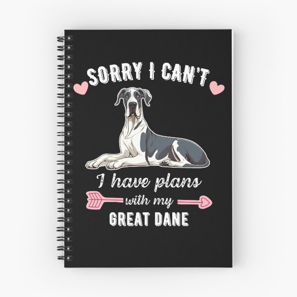 Item preview, Sorry I Can't, I Have Plans With My Great Dane – Gentle Giant Dog Lover Design designed and sold by GoodyPaws.