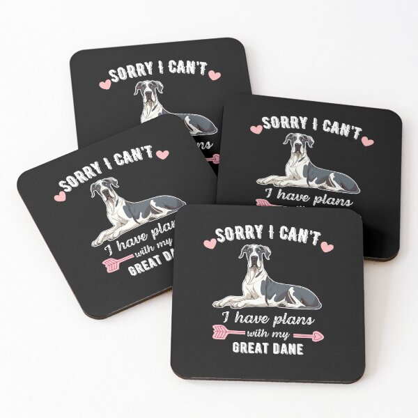 Item preview, Sorry I Can't, I Have Plans With My Great Dane – Gentle Giant Dog Lover Design designed and sold by GoodyPaws.