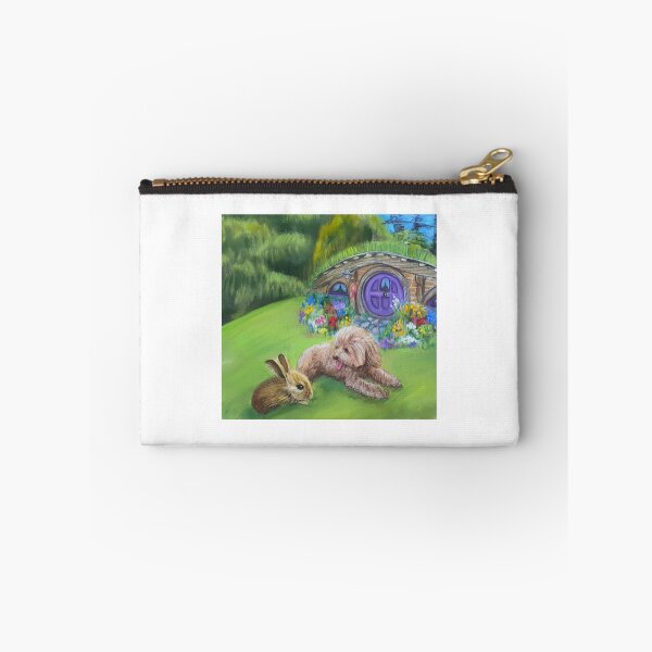 Item preview, Amber, the bunny and the Hobbit House designed and sold by JessicaKeegan.