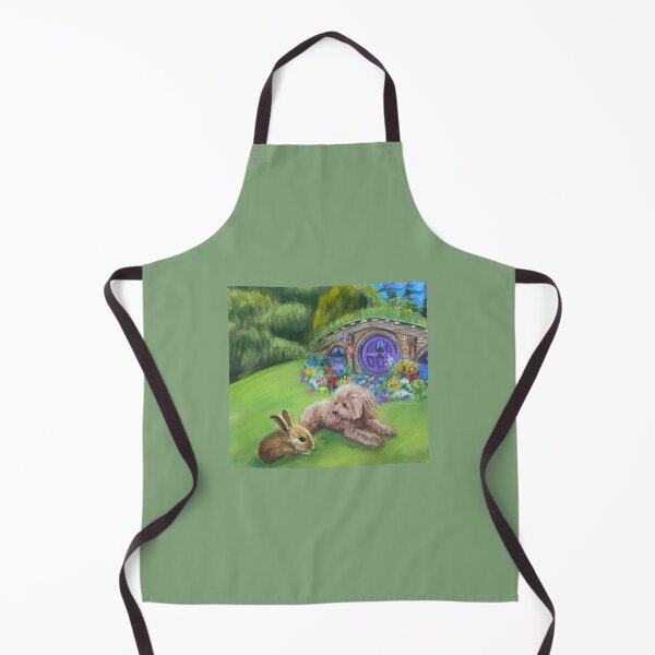 Item preview, Amber, the bunny and the Hobbit House designed and sold by JessicaKeegan.
