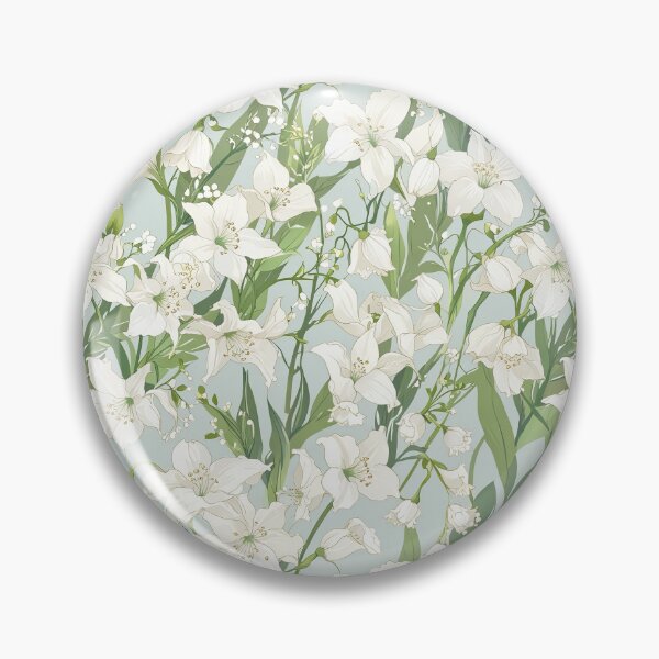 Item preview, Delicate White Flowers designed and sold by CoolPixels.