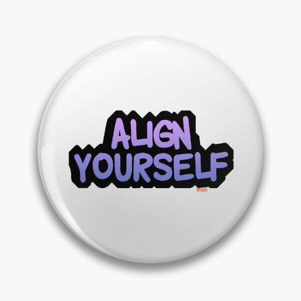 Item preview, Align Yourself - Inspiration words designed and sold by WhimWiz.