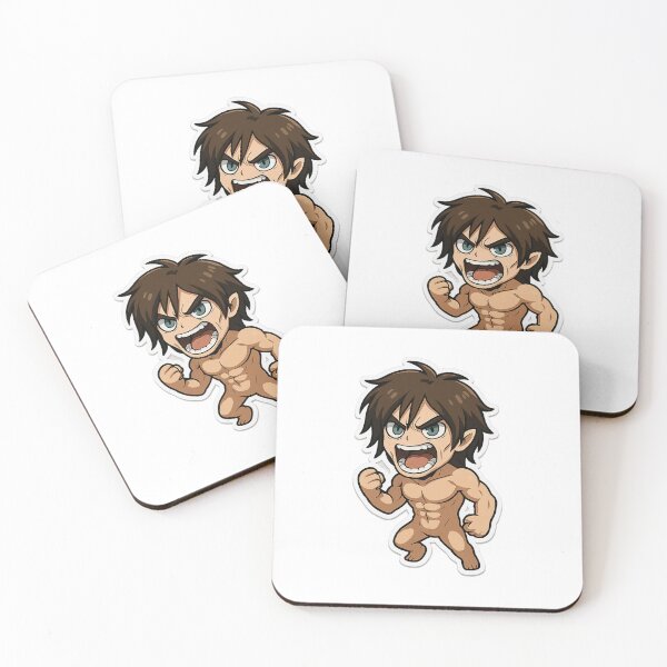 Item preview, Eren Attack Titan Chibi Attack on Titan designed and sold by KrayArt.