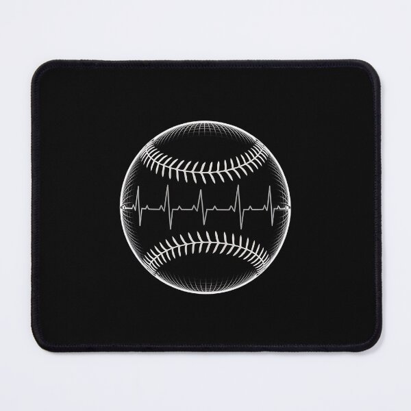 Item preview, Fun baseball with heartbeat emojis designed and sold by ATOTI.