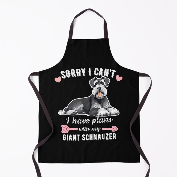 Item preview, Sorry I Can't, I Have Plans With My Giant Schnauzer – Bold Guardian Dog Design designed and sold by GoodyPaws.