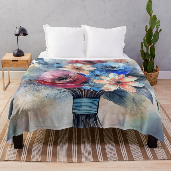 Item preview, Beautiful water color bouquet of flowers designed and sold by Photopat.