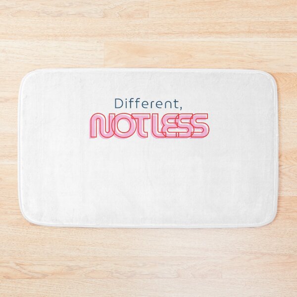 Item preview, Different, Not Less – Empowerment Tee designed and sold by MGR LABEL.