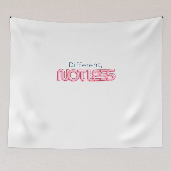 Item preview, Different, Not Less – Empowerment Tee designed and sold by MGR LABEL.