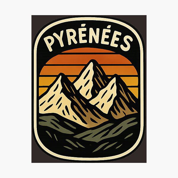 Item preview, Patch tatouage Old school - Pyrénées designed and sold by Johann Brangeon.