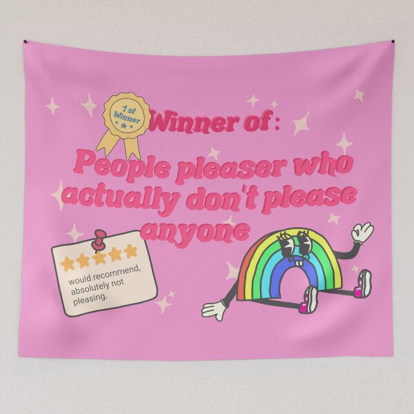 Item preview, Winner Of People Pleaser Award designed and sold by petiteToulon.