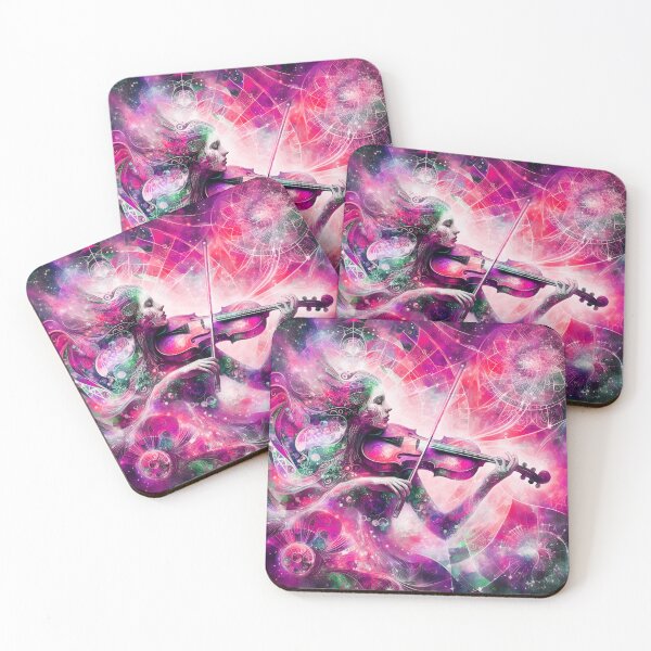 Item preview, Rosé Rhapsody - violin music art designed and sold by EmeraldMusic.