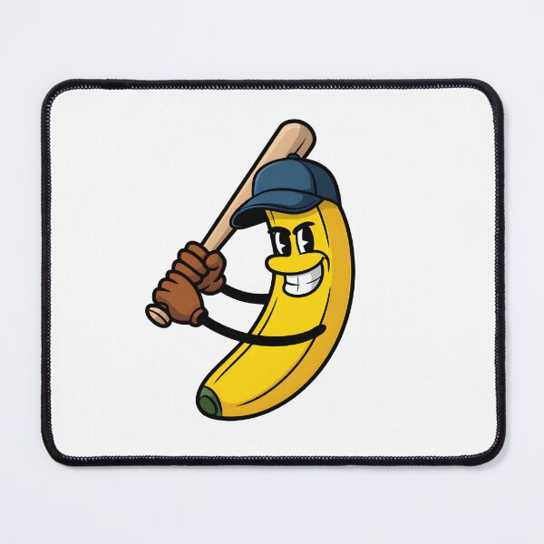 Item preview, Cute Banana Graphics Baseball  designed and sold by Fragy72.