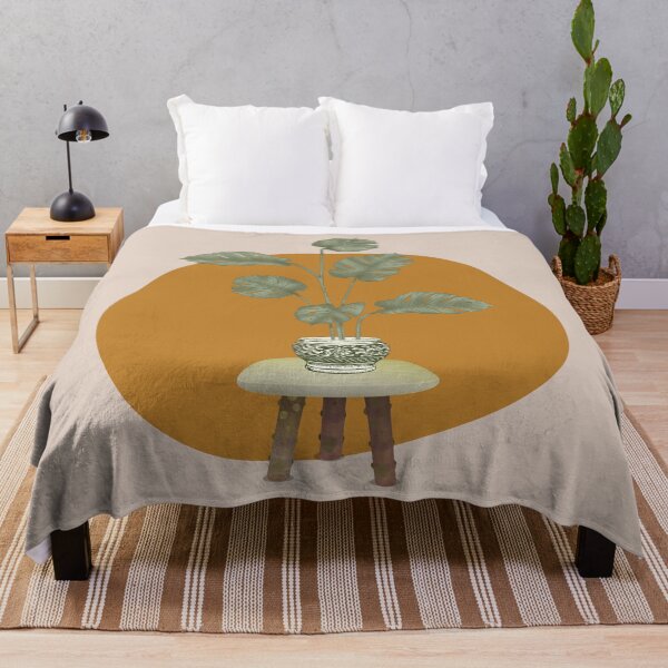 Item preview, Plants Boho Green Sun Pattern designed and sold by EYE ILLUSTRATE GRAPHICS.