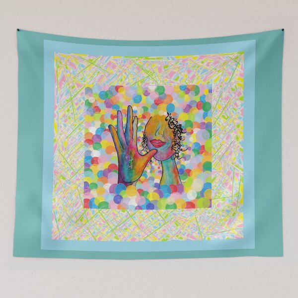 Item preview, ASL Mother for a Baby Boy Nursery designed and sold by EloiseArt.