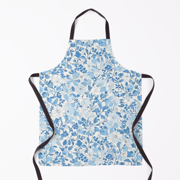 Item preview, Blue Floral Pattern designed and sold by CoolPixels.