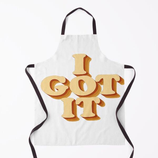 Item preview, I GOT IT – Retro Bold Typography Statement designed and sold by PastimeMastery.
