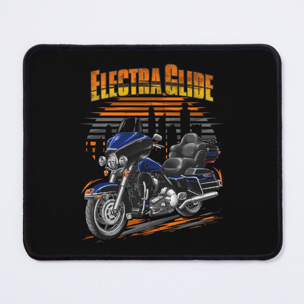 Item preview, Motorcycle Electra Glide Ultra Classic FLHTCU & FLHTCUI 1992 (Blue & Black) for Motorcycle Riders designed and sold by MotoApparelHub.