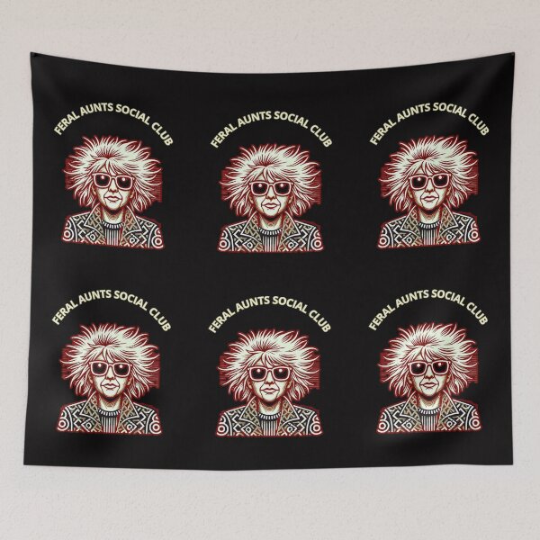 Item preview, Feral Aunts Social Club designed and sold by TrendsLook.