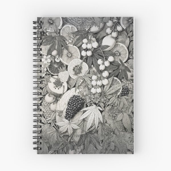 Item preview, Patrón de cosecha detallado en blanco y negro designed and sold by ArtLab-store.