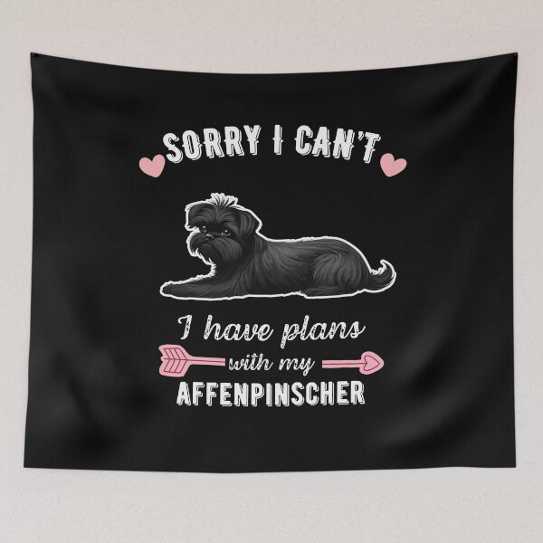Item preview, Sorry I Can't, I Have Plans With My Affenpinscher – Playful & Spunky Dog Design designed and sold by GoodyPaws.