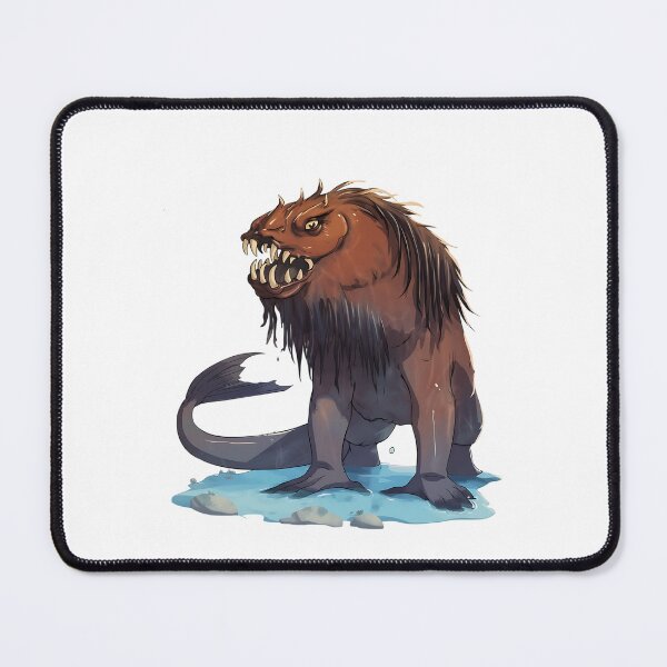Item preview, Indigenous Folklore Art: Aboriginal Bunyip Monster designed and sold by bapupa.