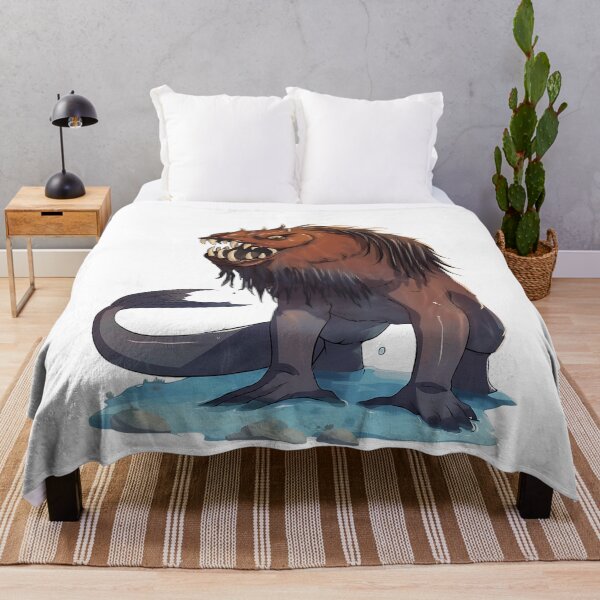 Item preview, Indigenous Folklore Art: Aboriginal Bunyip Monster designed and sold by bapupa.