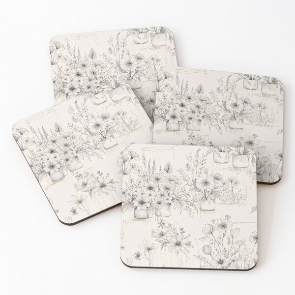 Item preview, Flower Sketch designed and sold by CoolPixels.