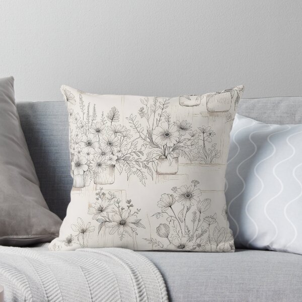 Item preview, Flower Sketch designed and sold by CoolPixels.