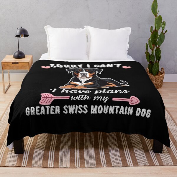 Item preview, Sorry I Can't, I Have Plans With My Greater Swiss Mountain Dog – Majestic & Loyal Dog Design designed and sold by GoodyPaws.