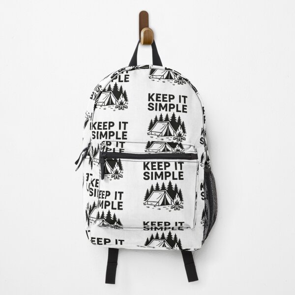Item preview, Keep It Simple – Camp Life designed and sold by Fiercest128.