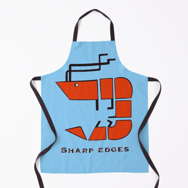 Item preview, "Sharp edges — even shrimp got ’em." designed and sold by ShrimpDrawing.