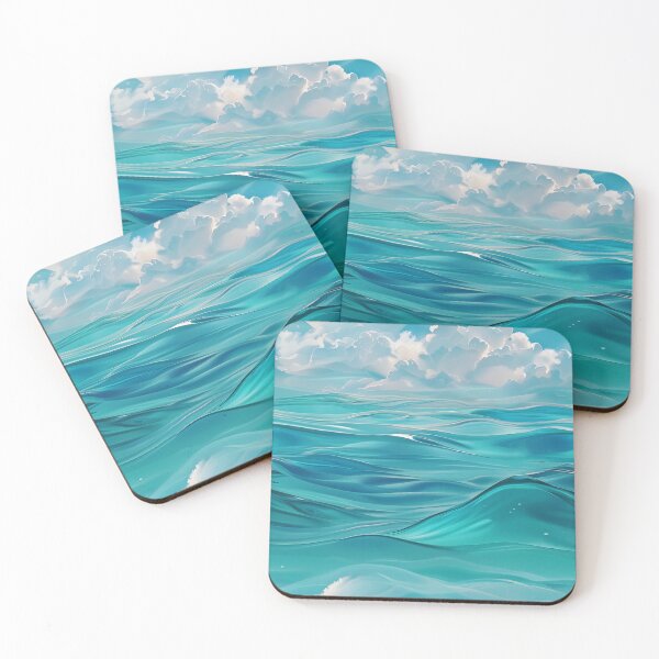 Item preview, Serene Ocean Waves	 designed and sold by SamartkitDesign.