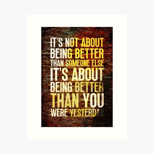 Aperçu de l'œuvre Texte de motivation avec texture abstraite créée et vendue par NickDedidis.