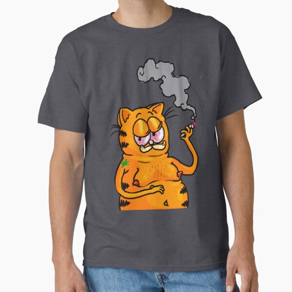 Item preview, Garfield Smoking Weed designed and sold by thesandworm.